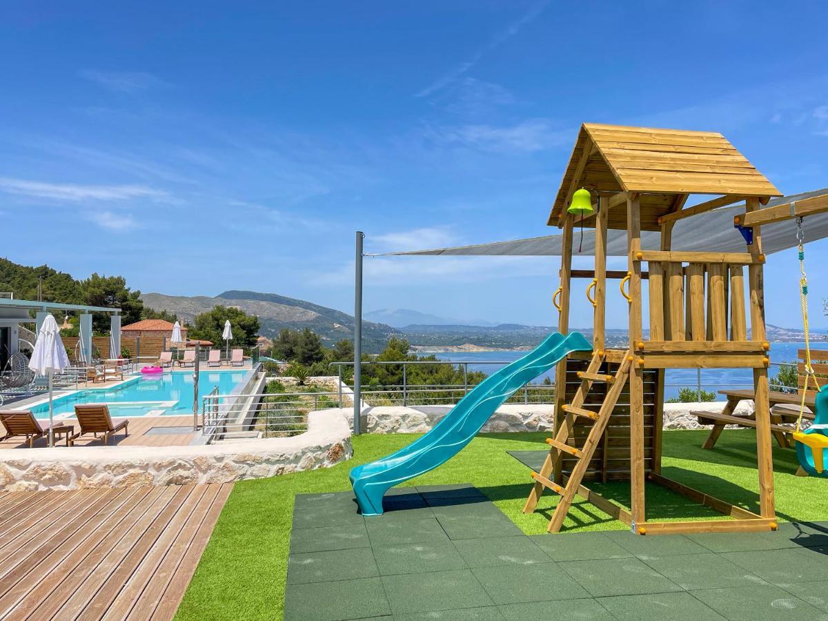 Villa Despina - Marathia View Private Luxury Villa Marathias  Luaran gambar